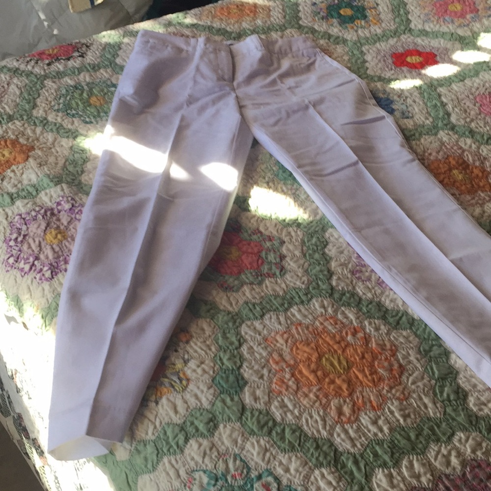 Jones New York white stretch jeans